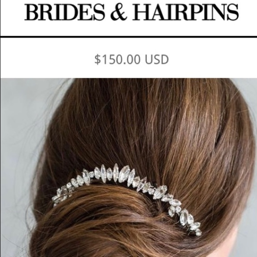 Brides & Hairpins Bridal Hair Piece - Silver